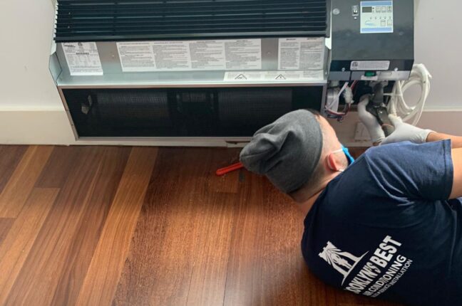 Air condition installation at home