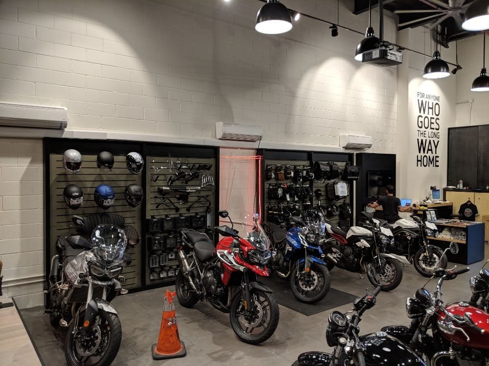 three ACs in motogarage